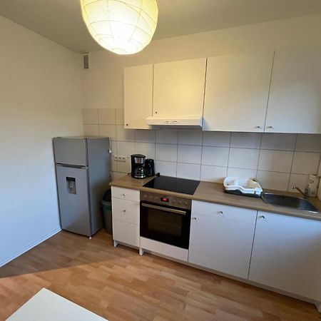Emas4 Wohnung Mit 2 Einzelbetten, Kueche Krefeld Bagian luar foto